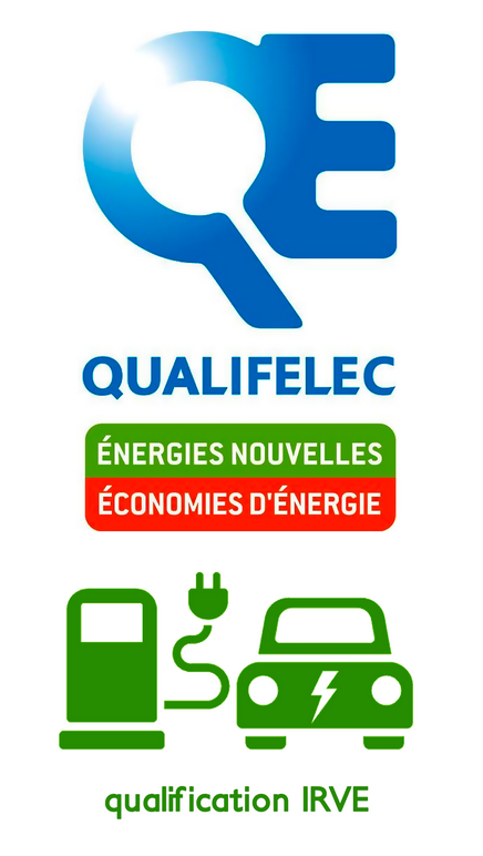 logo certification qualifelec | FAECE specialiste électricité industrielle vendée
