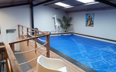 Chantier : intervention sur une piscine intérieure privée (85)